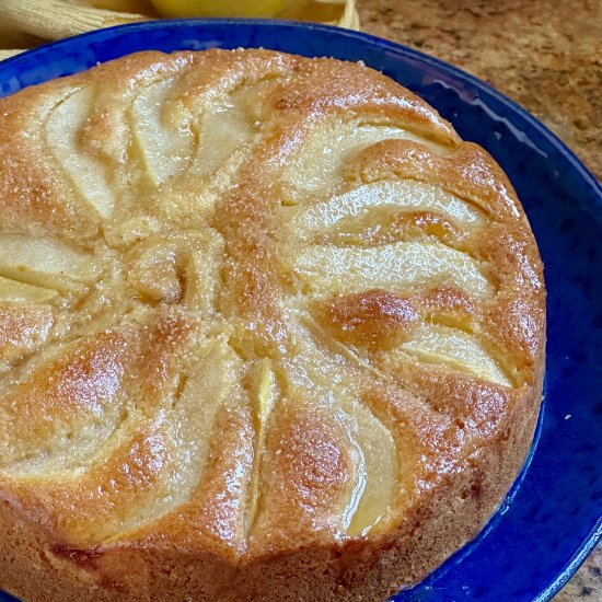 honey pear cake