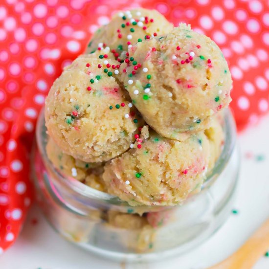 Edible Christmas Cookie Dough