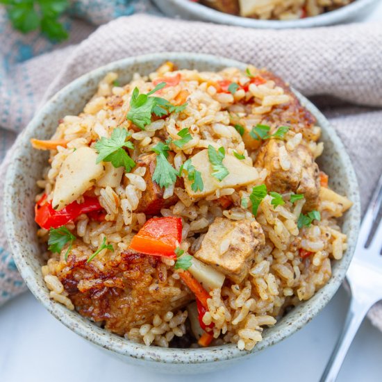 Rice Cooker Meal