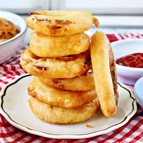 Sourdough Onion Rings