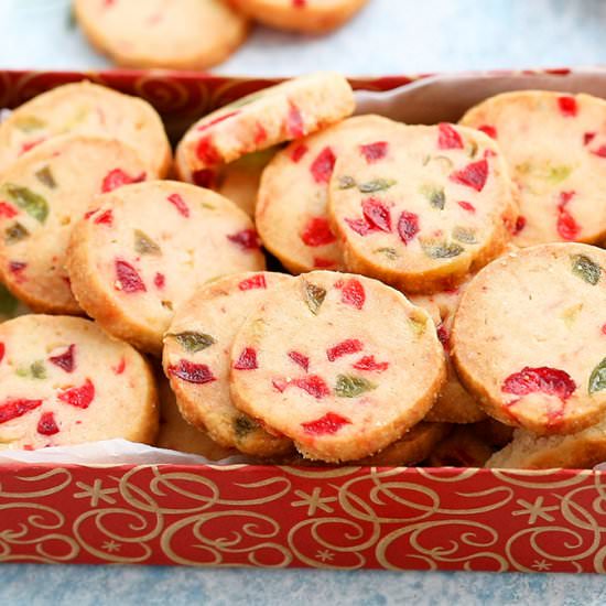 Christmas Icebox Cookies