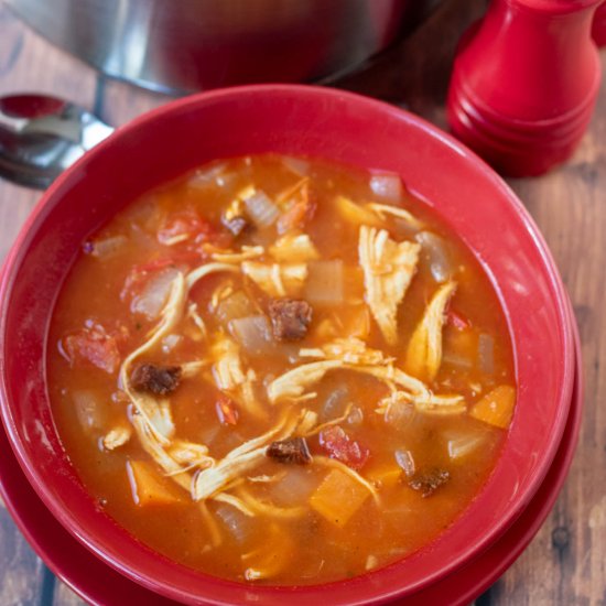 Chicken and Chorizo Soup