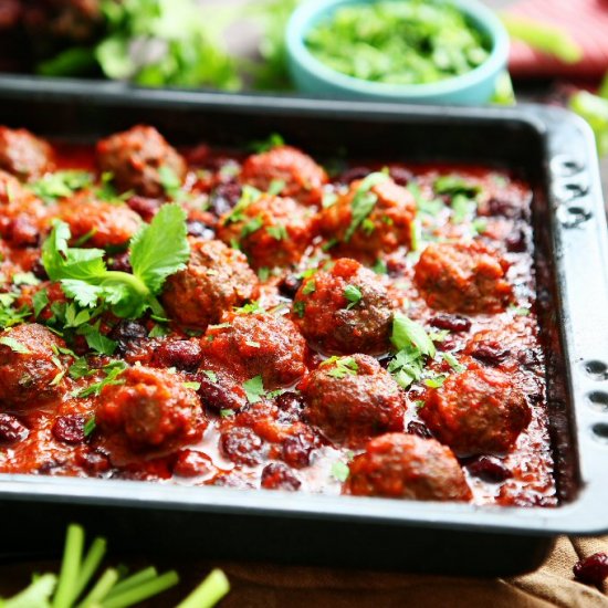 Lamb Meatballs with Sweet and Sour