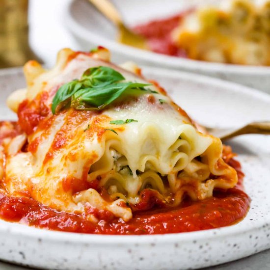 Lasagna roll ups