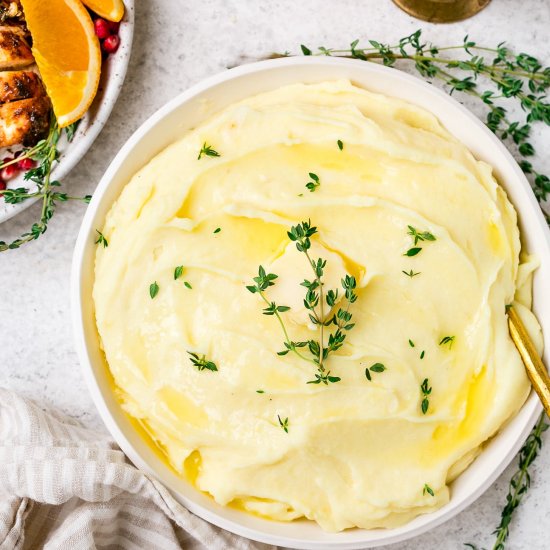 Roasted Garlic Mashed Potatoes