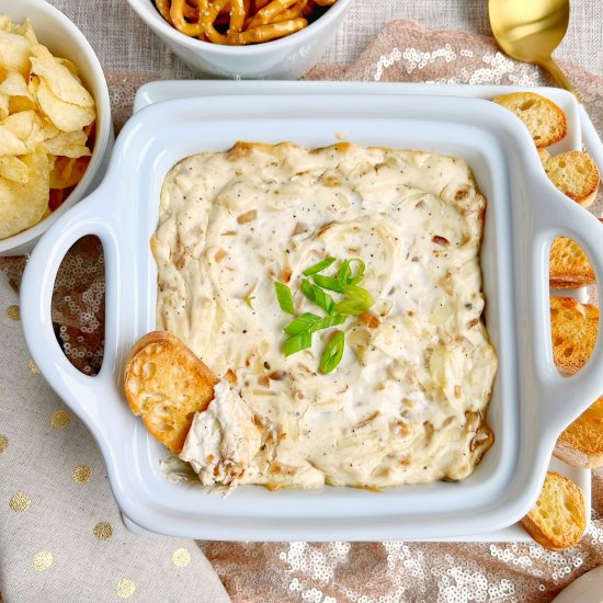 Baked French Onion Dip