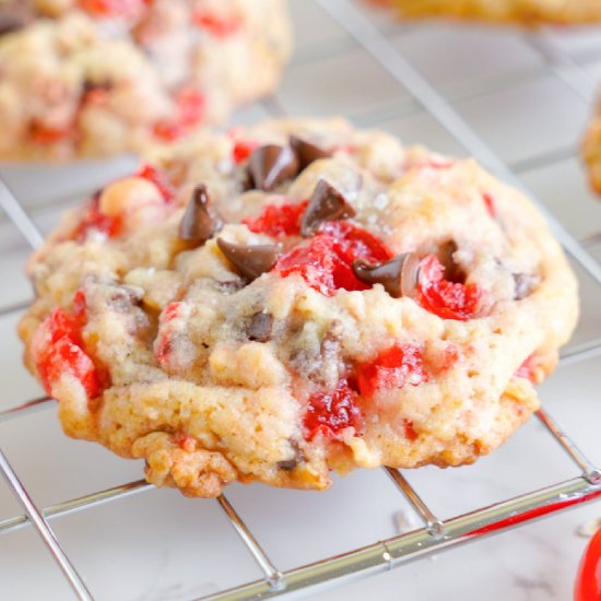 Maraschino Cherry Cookies