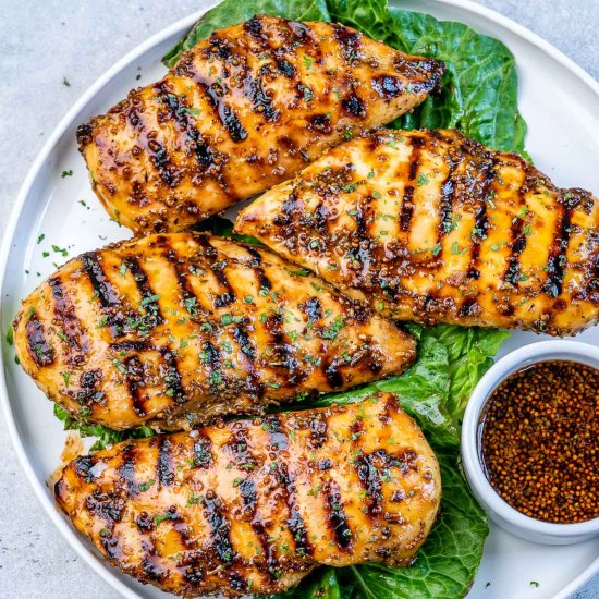 HONEY MUSTARD GRILLED CHICKEN