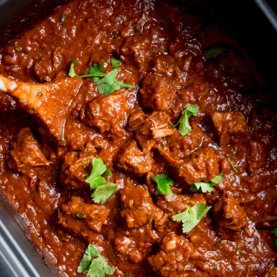 Slow cooker pork and beef chilli