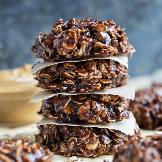 No-Bake Chocolate Oatmeal Cookies