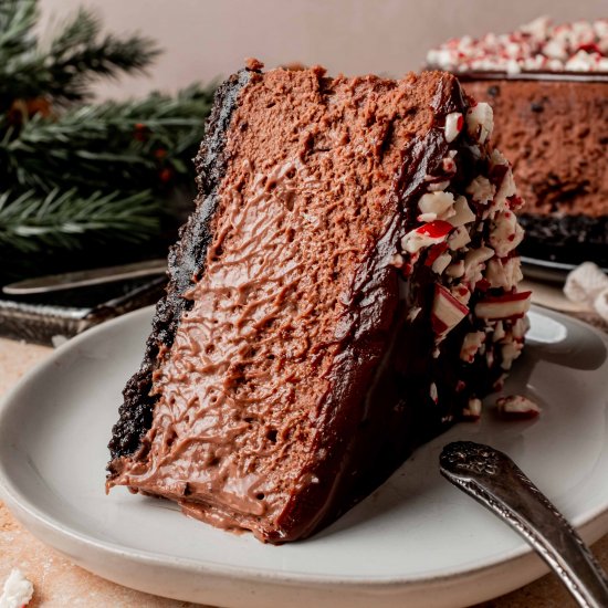 Chocolate Peppermint Cheesecake