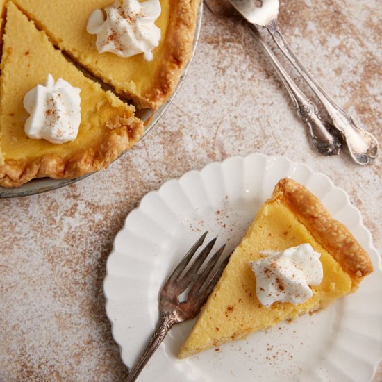 Eggnog Pie