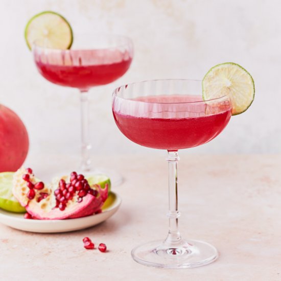 Pomegranate Gimlet Cocktail