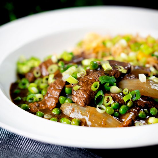 Chinese Takeaway Style Beef Curry