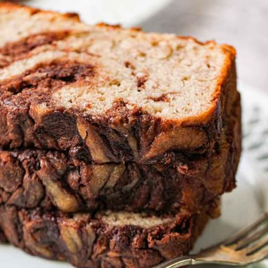 Nutella Banana Bread