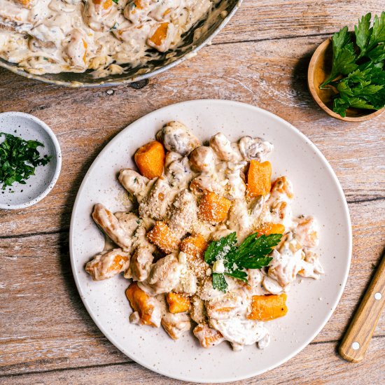 Creamy Sweet Potato Gnocchi