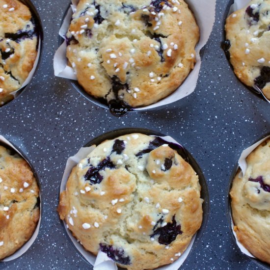 perfect blueberry muffins