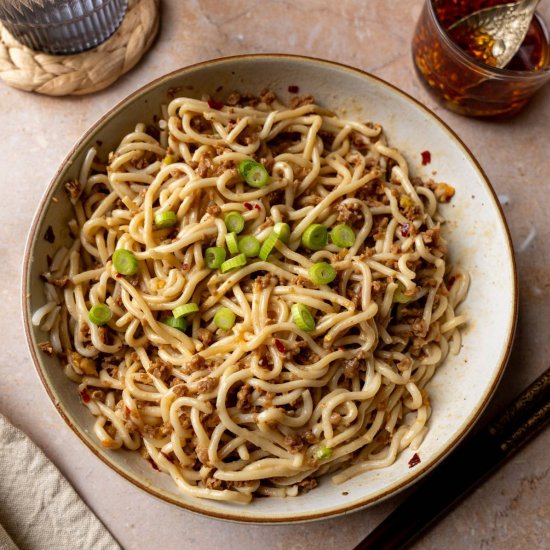 Vegan Dan Dan Noodles