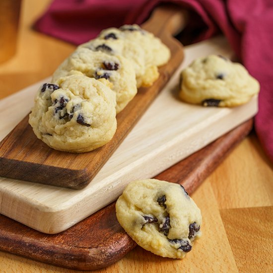 Cherry Vanilla Cookies