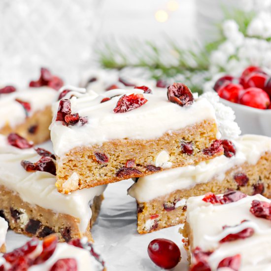 Cranberry Bliss Bars