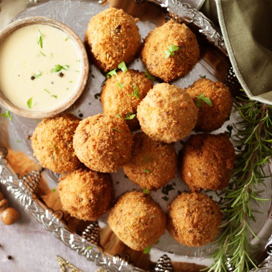 Roast Turkey & Stuffing Croquettes