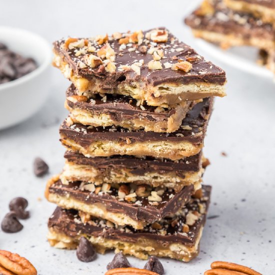 Saltine Cracker Toffee