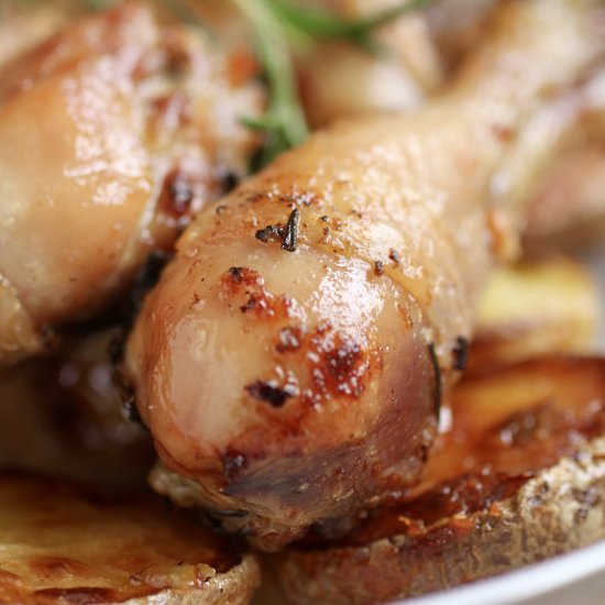 chicken drumsticks in the oven