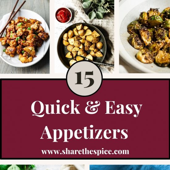 Quick & Easy Vegetarian Appetizers