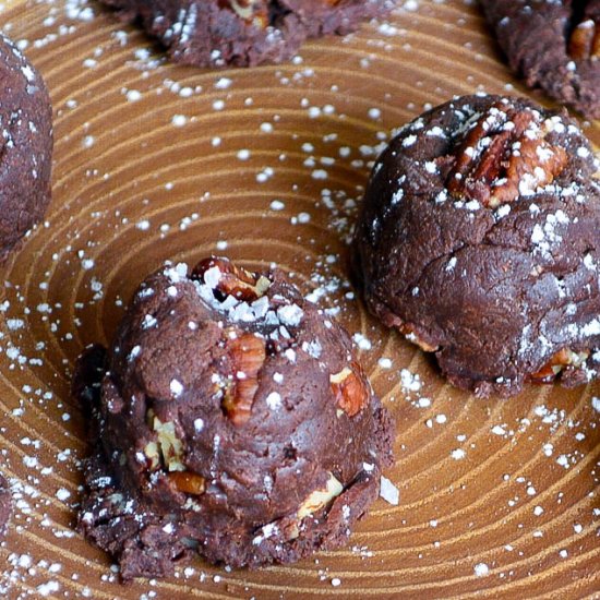 Chocolate Fudge Cookies