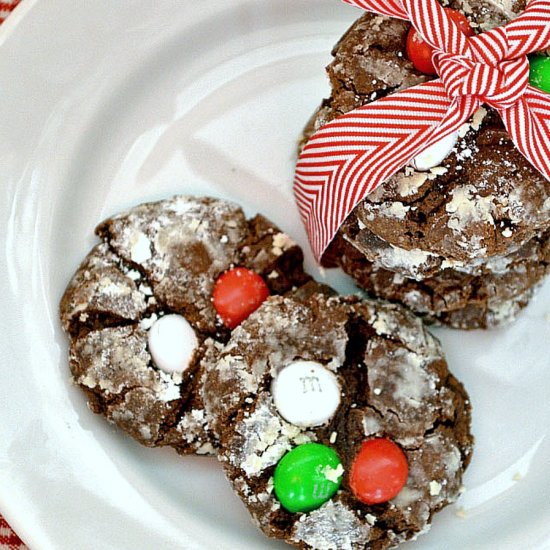 Chocolate Crinkle Cookies