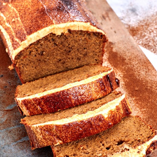 Almond Flour Coffee Loaf Cake