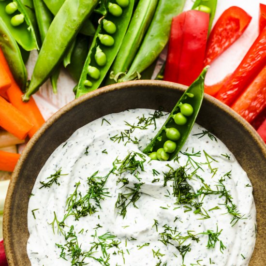 Yogurt Dill Veggie Dip