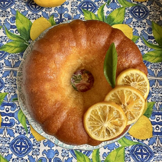 Meyer lemon cake