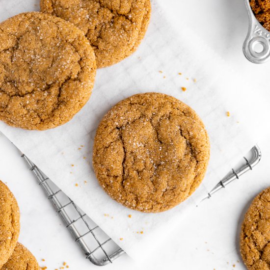 Vegan Brown Sugar Cookies