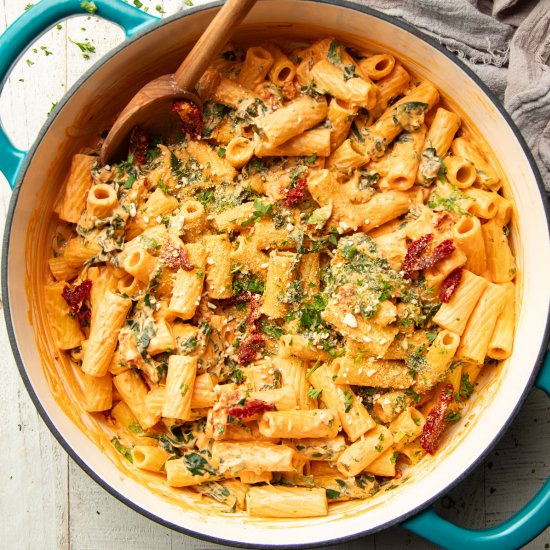 Vegan Sun-Dried Tomato Pasta