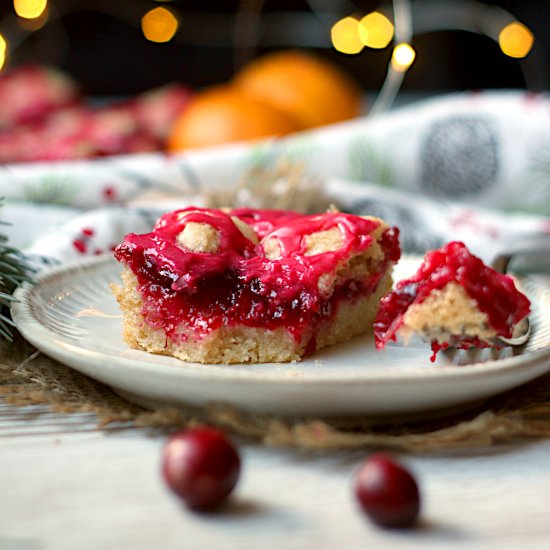 Cranberry Pie Bars