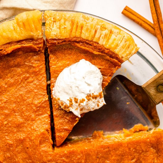 Vegan Sweet Potato Pie