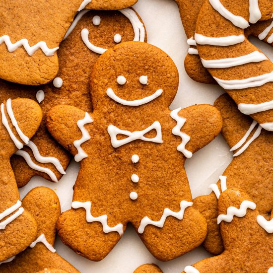 Vegan Gingerbread Cookies