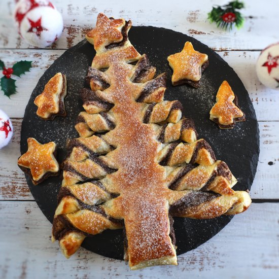 Nutella Christmas Tree