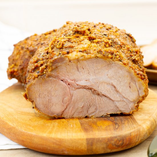 Baked pork neck