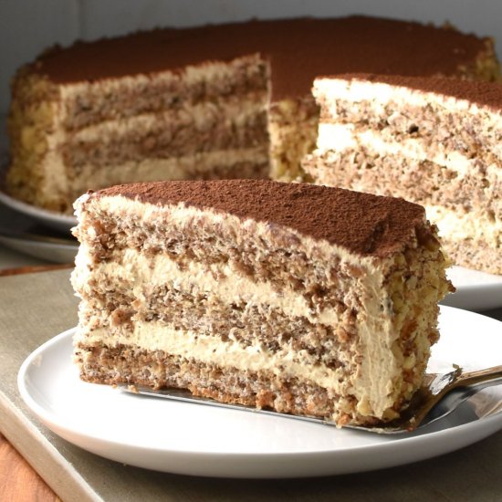 Polish Walnut Torte