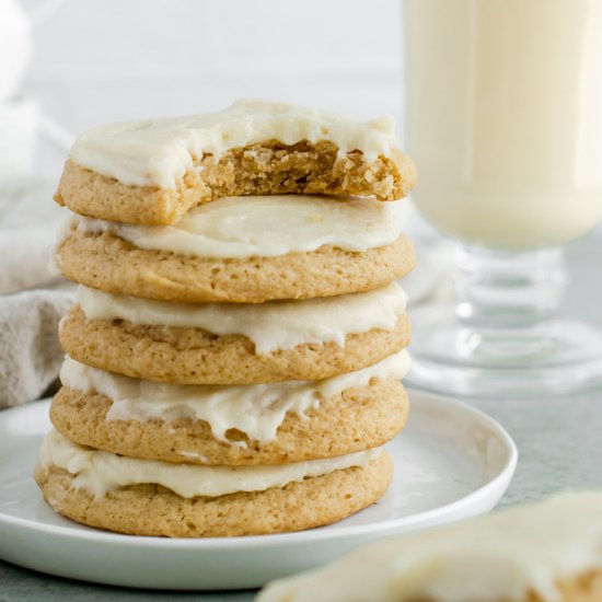 Best Eggnog Cookies