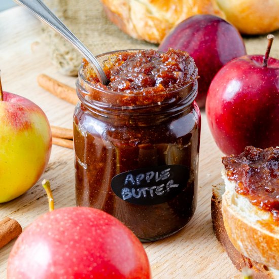 stovetop apple butter