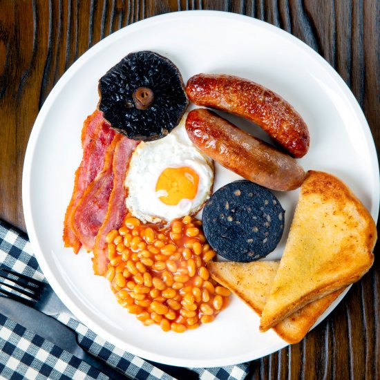 A Fry Up or Full English Breakfast