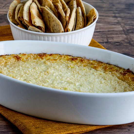 Hot Artichoke Dip with Peperoncini