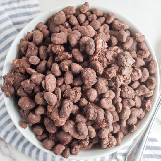 Reindeer Poop Chocolate Snack Mix