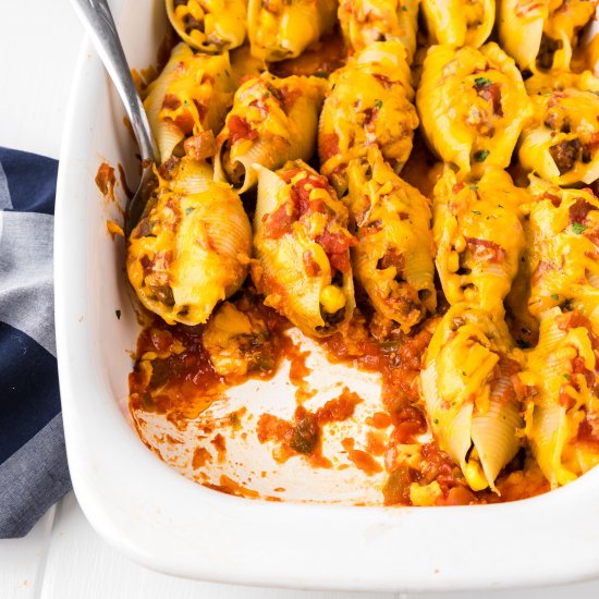 Mexican Stuffed Shells