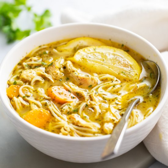 Lemon Chicken Soup