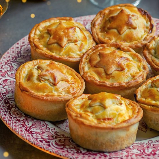 Mini Beef Brisket Pies