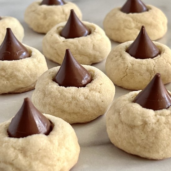 Hershey’s Kiss Sugar Cookies